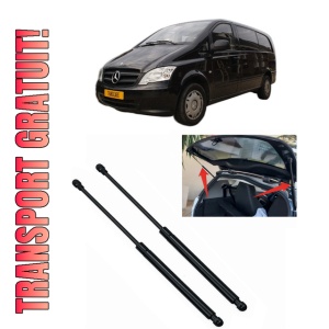 Set 2 amortizoare portbagaj haion MERCEDES-BENZ VITO / MIXTO Van (W639) din 2003-2012, 2 bucati, MAGNUM TECHNOLOGY, 4 stickere auto MERCEDES-BENZ