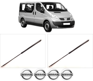 Set 2 amortizoare portbagaj haion NISSAN PRIMASTAR Bus (X83) din 2001-2006, 2 bucati, KROSNO, 4 stickere auto NISSAN v6067