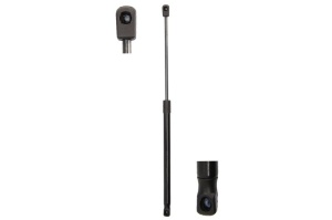 Set 2 amortizoare portbagaj haion NISSAN PRIMERA Hatchback (P12) din 2002-2008, 2 bucati, MAGNUM TECHNOLOGY, 4 stickere auto NISSAN v5192