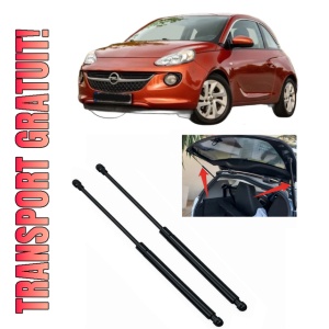 Set 2 amortizoare portbagaj haion OPEL ADAM (M13) din 2012-2019, 2 bucati, KROSNO, 4 stickere auto OPEL