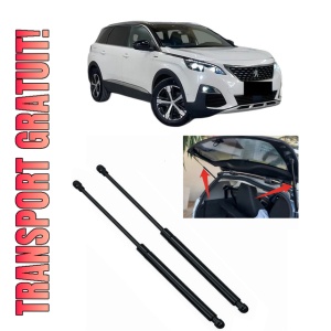 Set 2 amortizoare portbagaj haion PEUGEOT 5008 II Van (MC_, MJ_) din 2018-2018, 2 bucati, MAGNUM TECHNOLOGY, 4 stickere auto PEUGEOT