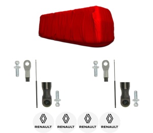 Set 2 amortizoare portbagaj haion RENAULT TRUCKS MIDLUM din 2000-2006, 2 bucati, KROSNO, 4 stickere auto RENAULT TRUCKS v1687