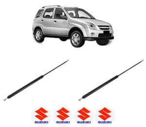 Set 2 amortizoare portbagaj haion SUZUKI IGNIS II (MH) din 2003-2003, 2 bucati, KROSNO, 4 stickere auto SUZUKI v2947