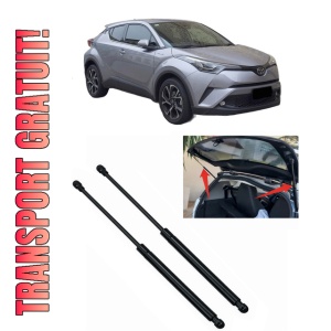 Set 2 amortizoare portbagaj haion TOYOTA C-HR VAN (_X1_) din 2016-2016, 2 bucati, KROSNO, 4 stickere auto TOYOTA