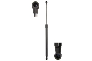 Set 2 amortizoare portbagaj haion TOYOTA COROLLA Liftback (_E11_) din 1997-2002, 2 bucati, MAGNUM TECHNOLOGY, 4 stickere auto TOYOTA v5144
