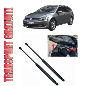 Set 2 amortizoare portbagaj haion Volkswagen GOLF VAN VII Variant (BA5) din 2013-2017, 2 bucati, KROSNO, 4 stickere auto Volkswagen