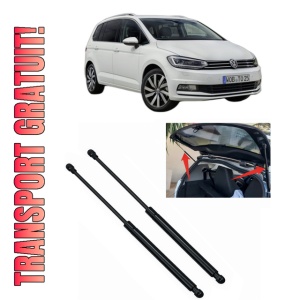 Set 2 amortizoare portbagaj haion Volkswagen TOURAN VAN (5T1) din 2020-2020, 2 bucati, KROSNO, 4 stickere auto Volkswagen