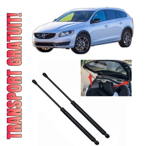 Set 2 amortizoare portbagaj haion VOLVO V60 I Cross Country (157) din 2015-2018, 2 bucati, KROSNO, 4 stickere auto VOLVO