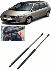 Set 2 amortizoare portbagaj Magnum Technology pentru Renault Scenic II (JM0/1_), an fabricatie 06.2003 - 05.2009 Magnum accesorii pentru autoturismul tau - masina v103870