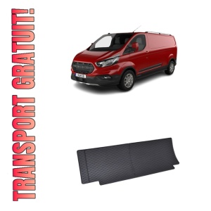 Set 2 covorase Ford Transit Custom Randul 3 2024-prezent, din cauciuc 100%, compatibile cu autoturismul FORD Transit