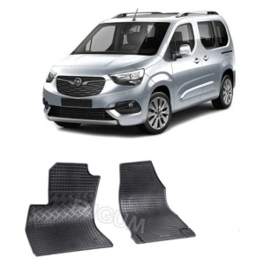 Set 2 covorase Opel Combo 2M 2012-2022, din cauciuc 100%, compatibile cu autoturismul OPEL Combo v5369