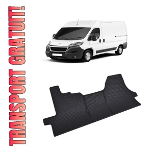 Set 2 covorase Peugeot Boxer 3M 2006-prezent, din cauciuc 100%, compatibile cu autoturismul PEUGEOT Boxer