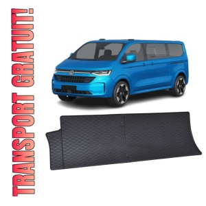 Set 2 covorase Volkswagen T7 Caravelle Randul 2 2025-prezent, din cauciuc 100%, compatibile cu autoturismul Volkswagen T7