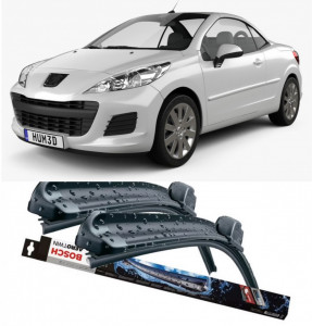 Set 2 stergatoare parbriz Bosch Aerotwin 600/475mm compatibile cu Peugeot 207 CC (WD_) (2007-2015) Bosch accesorii pentru autoturismul tau - masina v214144