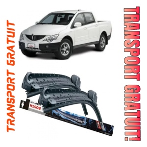 Set 2 stergatoare parbriz Bosch Aerotwin 600/475mm compatibile cu Ssangyong Actyon SPORTS I (QJ) (2007) Bosch
