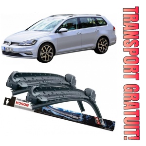 Set 2 stergatoare parbriz Bosch Aerotwin 600/475mm compatibile cu Volkswagen GOLF VAN VII Variant (BA5) (2013-2017) Bosch