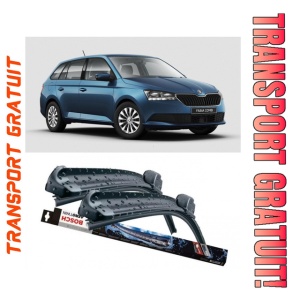 Set 2 stergatoare parbriz Bosch Aerotwin 600/475mm compatibile cu Skoda FABIA III Estate (NJ5) (2014) Bosch