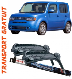 Set 2 stergatoare parbriz Bosch Aerotwin 600/475mm compatibile cu Nissan CUBE (Z12) (2009) Bosch accesorii pentru autoturismul tau - masina v212781