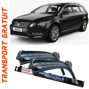 Set 2 stergatoare parbriz Bosch Aerotwin 600/475mm compatibile cu Volkswagen PASSAT B7 Variant (365) (2010-2015) Bosch accesorii pentru autoturismul tau - masina v213597
