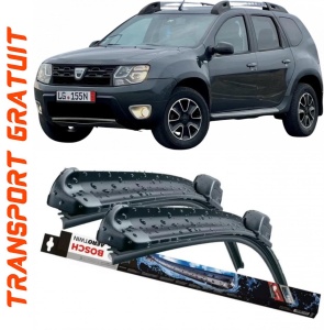 Set 2 stergatoare parbriz Bosch Aerotwin 600/475mm compatibile cu Dacia DUSTER (HM_) (2017) Bosch accesorii pentru autoturismul tau - masina v213007