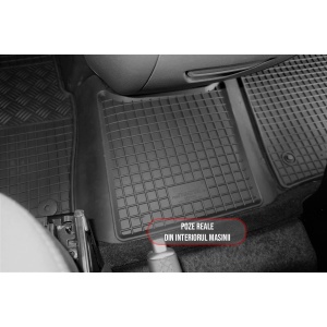 Set 3 covorase Ford Tourneo Custom 2/3M 2018- Manualprezent, din cauciuc 100%, compatibile cu autoturismul FORD Tourneo v5966