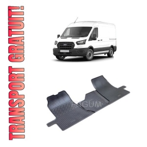 Set 3 covorase Ford Transit 3M 2000-2014, din cauciuc 100%, compatibile cu autoturismul FORD Transit