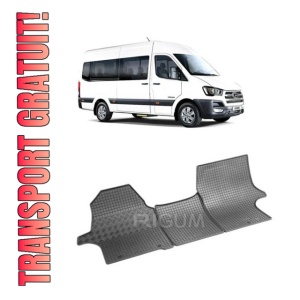 Set 3 covorase Hyundai H350 2015-prezent, din cauciuc 100%, compatibile cu autoturismul HYUNDAI H350