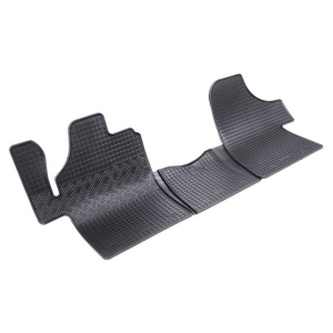 Set 3 covorase Mercedes Vito 2/3M 2003-2014, din cauciuc 100%, compatibile cu autoturismul MERCEDES Vito v2385
