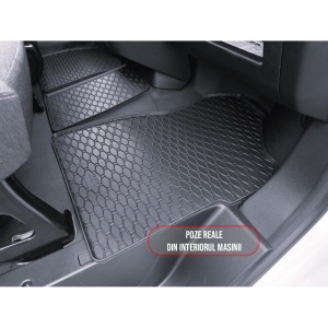 Set 3 covorase Nissan Interstar 3M 2025-prezent, din cauciuc 100%, compatibile cu autoturismul NISSAN Interstar v6236