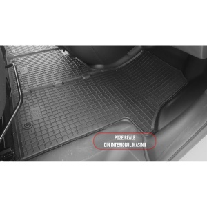 Set 3 covorase Opel Vivaro 3M 2014-2019, din cauciuc 100%, compatibile cu autoturismul OPEL Vivaro v4628