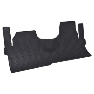 Set 3 covorase Volkswagen T7 Caravelle 2/3 Locuri 2025-prezent, din cauciuc 100%, compatibile cu autoturismul Volkswagen T7 v5520
