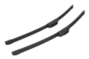 Set 3 stergatoare JEEP CHEROKEE (KJ) din 2001-2008, pentru parbriz si luneta fata si spate auto, Bosch Twin-Aerotwin Retrofit, din cauciuc siliconat rezistent, 4 Stickere Auto JEEP - Img 5