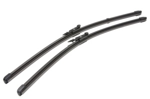 Set 3 stergatoare MINI MINI COUNTRYMAN (R60) din 2010 - 2016, pentru parbriz si luneta fata si spate auto, Valeo Silencio, din cauciuc siliconat rezistent, 4 Stickere Auto MINI v12839