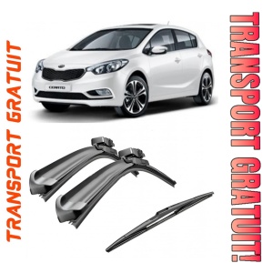 Set 3 stergatoare parbriz si luneta AR139S (600mm x 400mm) pentru Kia Cerato (FE) Hatchback (04.04-11.09) Bosch