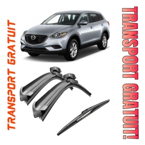 Set 3 stergatoare parbriz si luneta AR141S (650mm x 400mm) pentru Mazda CX-9 (TB) (09.06-12.15) Bosch