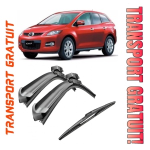 Set 3 stergatoare parbriz si luneta AR141S (650mm x 400mm) pentru Mazda CX-7 (ER) (09.06-) Bosch