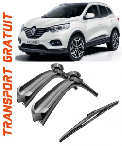 Set 3 stergatoare parbriz si luneta AR141S (650mm x 400mm) pentru Renault Kadjar (HL) (06.15 -) Bosch accesorii pentru autoturismul tau - masina v217524