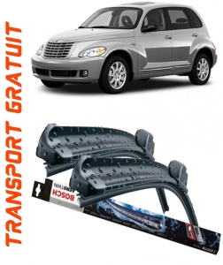 Set 3 stergatoare parbriz si luneta AR551S (550mm x 500mm) pentru Chrysler PT Cruiser (PT) (06.00-12.10) Bosch accesorii pentru autoturismul tau - masina v217484