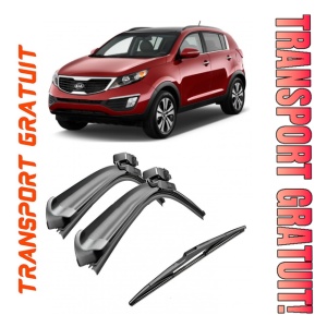 Set 3 stergatoare parbriz si luneta AR604S (600mm x 450mm) pentru Kia Sportage R (SL) (04.10 -) Bosch