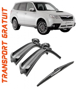 Set 3 stergatoare parbriz si luneta AR604S (600mm x 450mm) pentru SUBARU Forester (S12) (12.07-12.12) Bosch accesorii pentru autoturismul tau - masina v217757