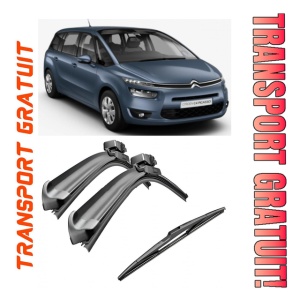 Set 3 stergatoare parbriz si luneta Bosch Aerotwin pentru Citroen C4 Grand Picasso (B78) (07.13 - 07.16) Bosch