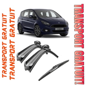 Set 3 stergatoare parbriz si luneta Bosch Aerotwin pentru Ford S-MAX '06 (WA6) (09.07 - 12.14) Bosch