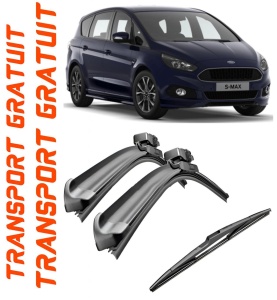 Set 3 stergatoare parbriz si luneta Bosch Aerotwin pentru Ford S-MAX '06 (WA6) (09.07 - 12.14) Bosch accesorii pentru autoturismul tau - masina v219561