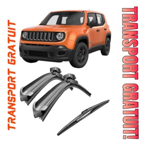 Set 3 stergatoare parbriz si luneta Bosch Aerotwin pentru Jeep Renegade (07.14 -) Bosch