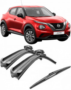 Set 3 stergatoare parbriz si luneta Bosch Aerotwin pentru Nissan Juke (F15) (04.17 -) Bosch accesorii pentru autoturismul tau - masina v219155