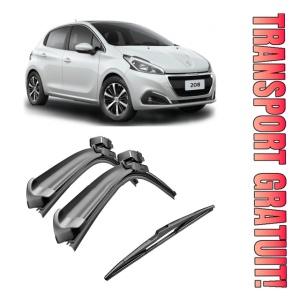 Set 3 stergatoare parbriz si luneta Bosch Aerotwin pentru Peugeot 208 (01.12-) Bosch