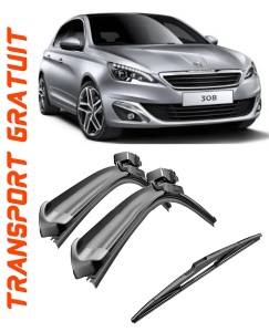 Set 3 stergatoare parbriz si luneta Bosch Aerotwin pentru Peugeot 308 (T9) (01.15 -) Bosch accesorii pentru autoturismul tau - masina v219165