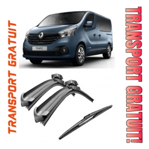 Set 3 stergatoare parbriz si luneta Bosch Aerotwin pentru Renault Trafic III (EG/FG/JG) (05.14 -) Bosch