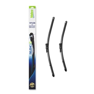 Set 3 stergatoare SMART FORTWO Coupe (451) din 2007 - 2012, pentru parbriz si luneta fata si spate auto, Valeo Silencio, din cauciuc siliconat rezistent, 4 Stickere Auto SMART v14853