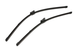 Set 3 stergatoare VOLVO XC40 (536) din 2017 - 2023, pentru parbriz si luneta fata si spate auto, Valeo HydroConnect, din cauciuc siliconat rezistent, 4 Stickere Auto VOLVO v12672